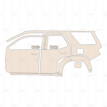 Pre-Cut PPF Toyota 4 Runner TRD Pro 2025