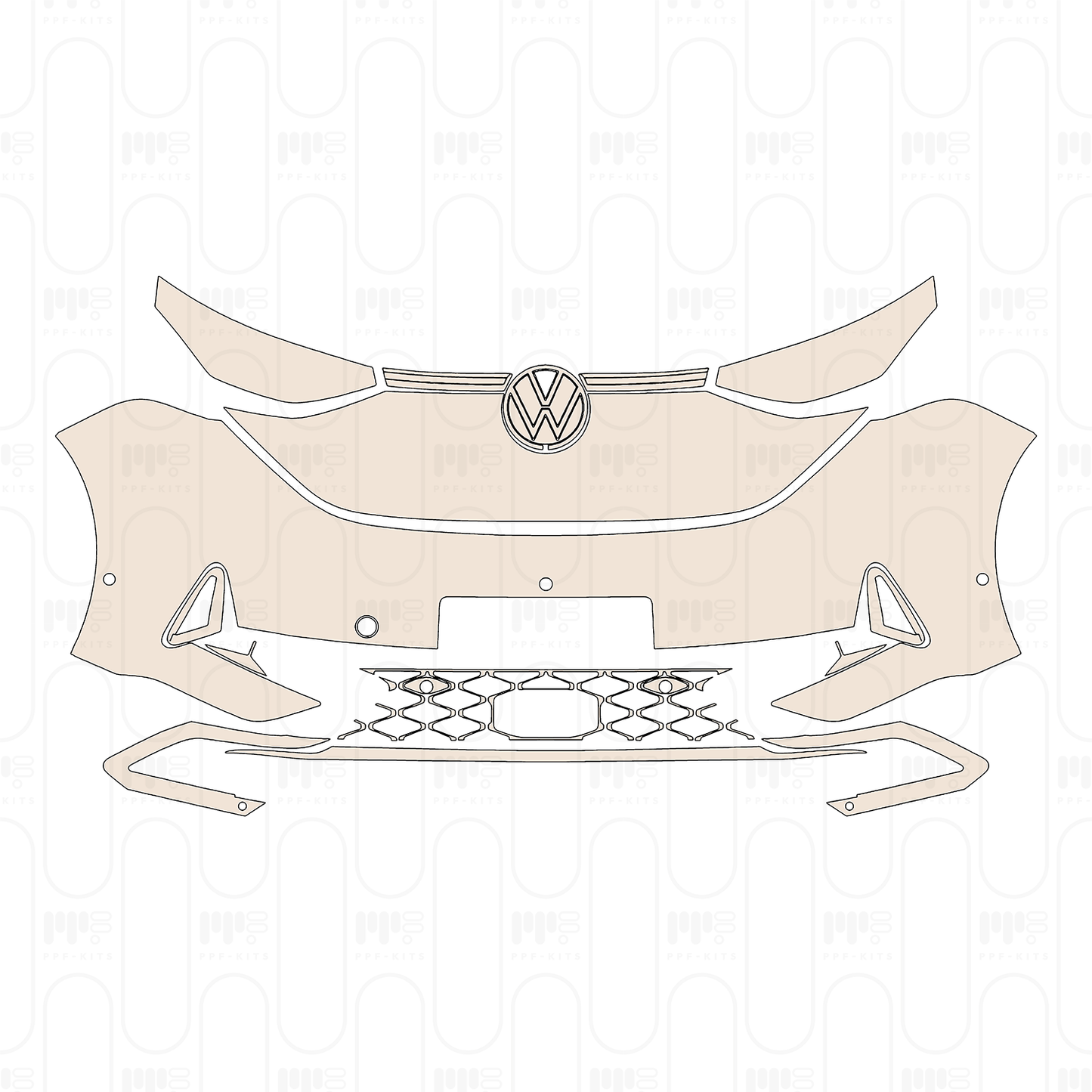 Pre-Cut PPF Volkswagen ID.BUZZ Extended Wheelbase GTX 2025