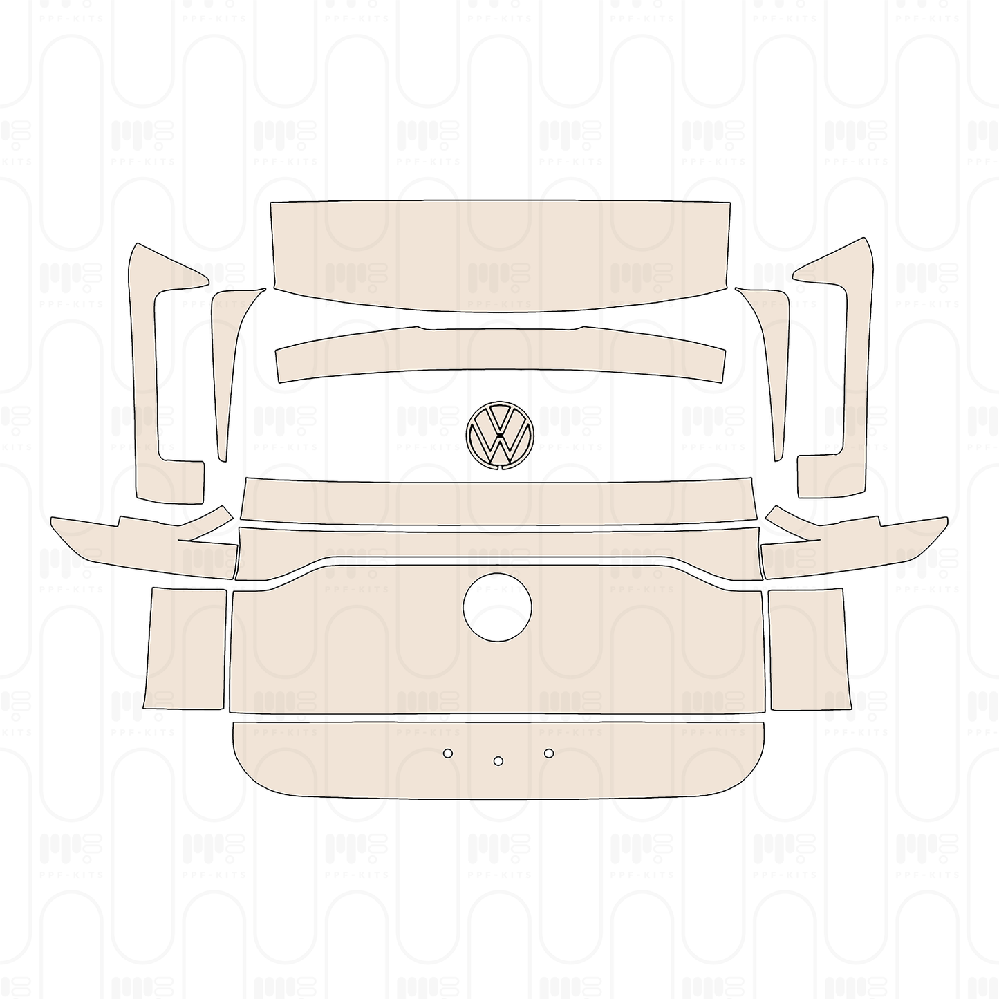 Pre-Cut PPF Volkswagen ID.BUZZ Extended Wheelbase GTX 2025