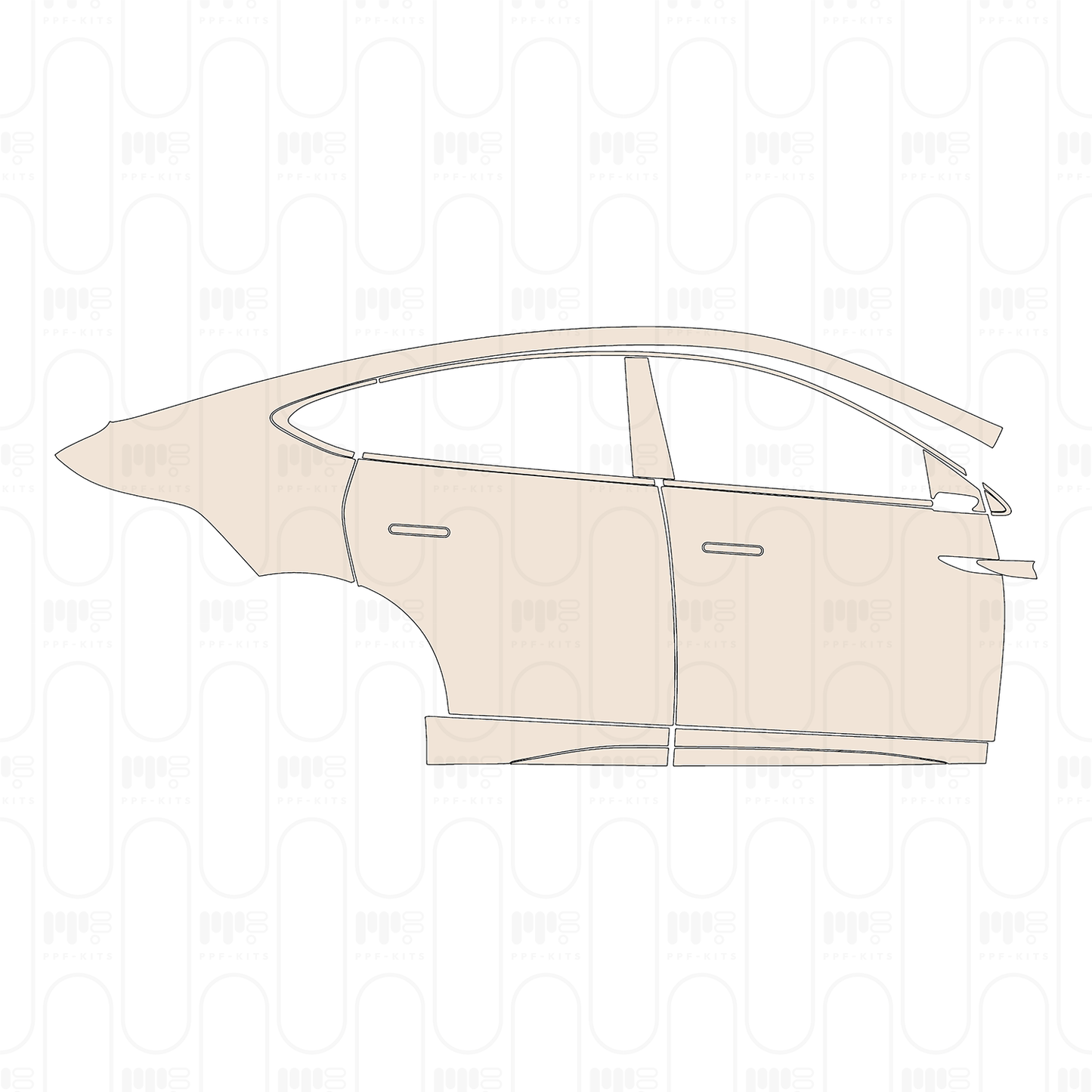 Pre-Cut PPF Xpeng G6 (EU) 2025