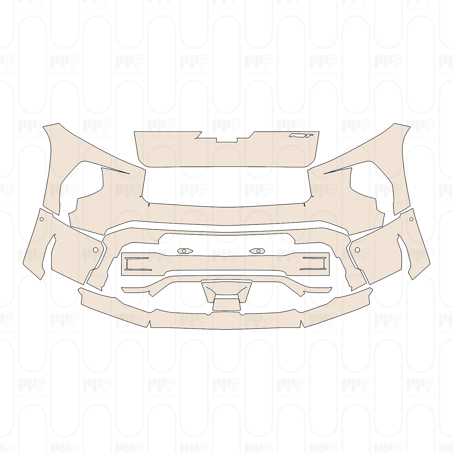 Pre-Cut PPF Chevrolet Silverado EV RST 2025