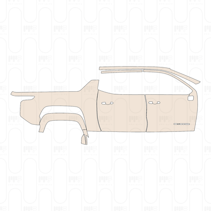 Pre-Cut PPF Chevrolet Silverado EV RST 2025