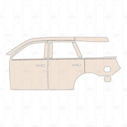 Pre-Cut PPF Ford Expedition Standard Wheelbase King Ranch 2025