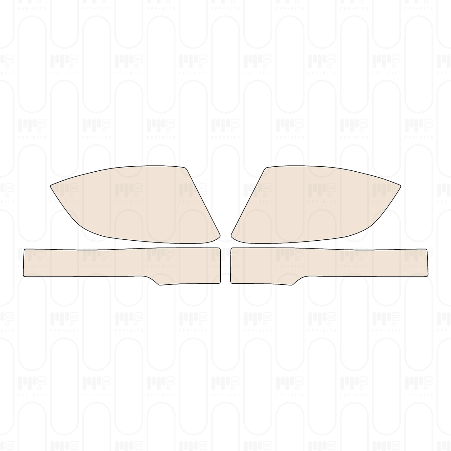 Pre-Cut PPF Ford Expedition Standard Wheelbase King Ranch 2025