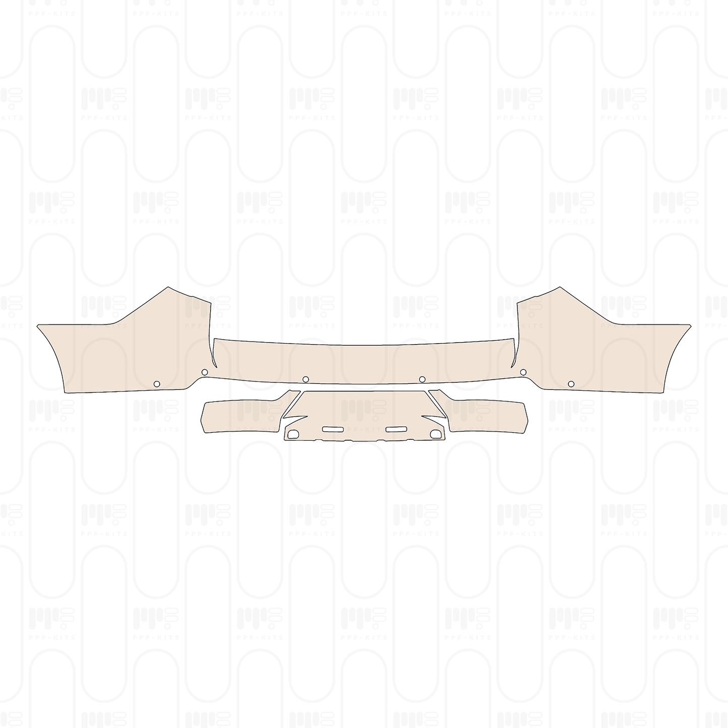 Pre-Cut PPF Ford Expedition Standard Wheelbase King Ranch 2025