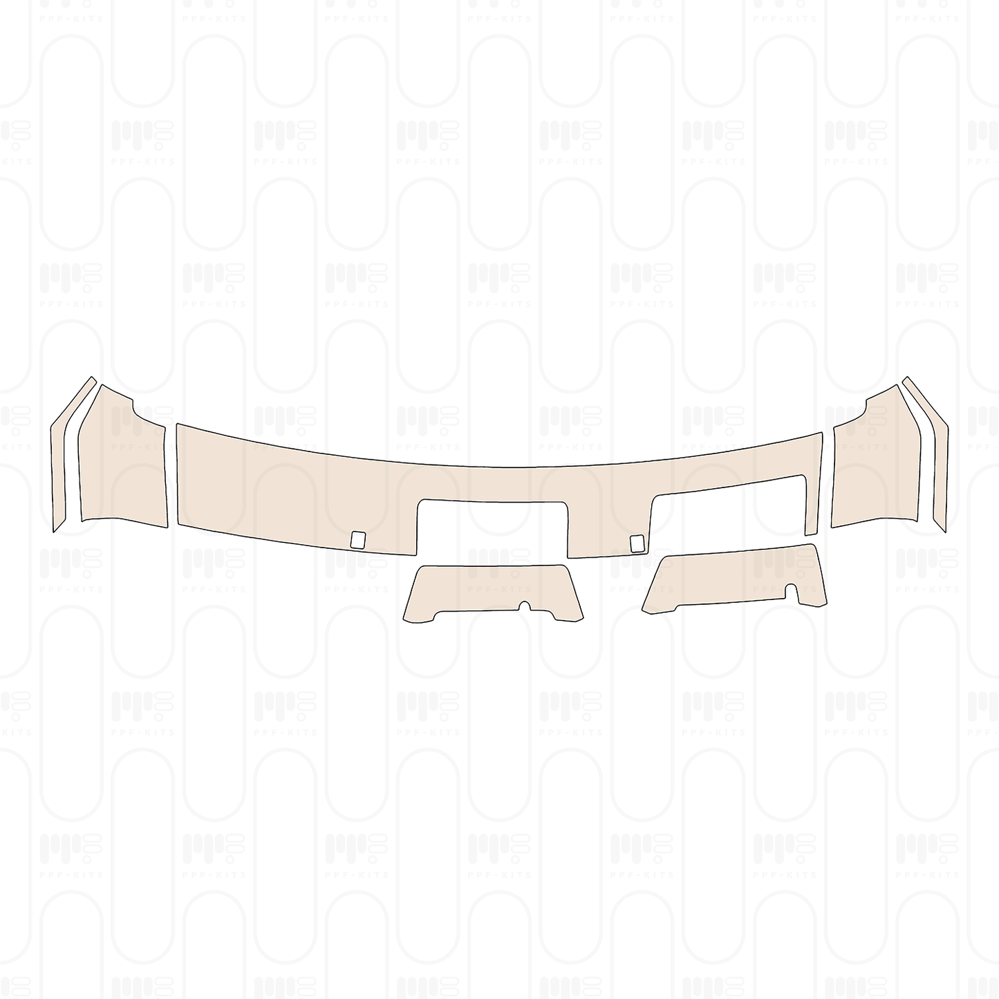 Pre-Cut PPF Tank 700 Hi4-T Base 2025