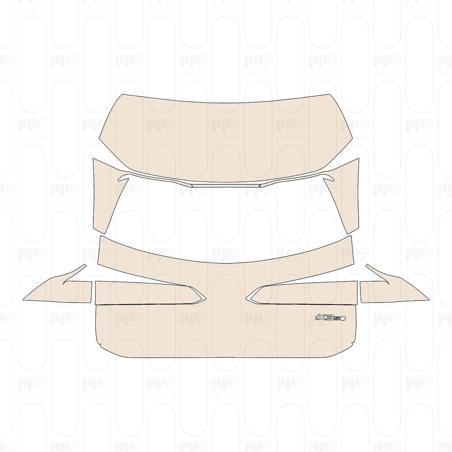 Pre-Cut PPF BMW iX3 Base 2026