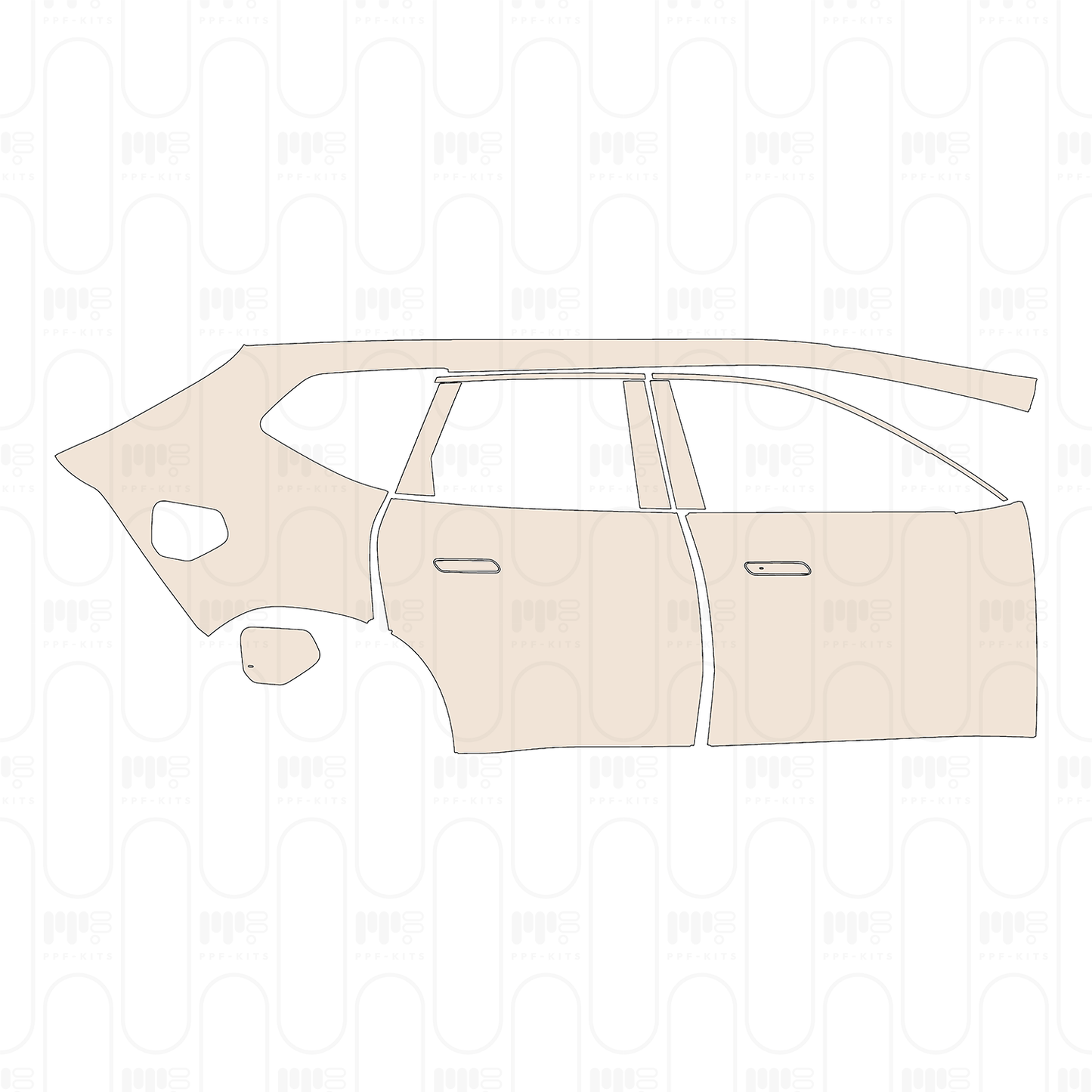 Pre-Cut PPF BMW iX3 Base 2026