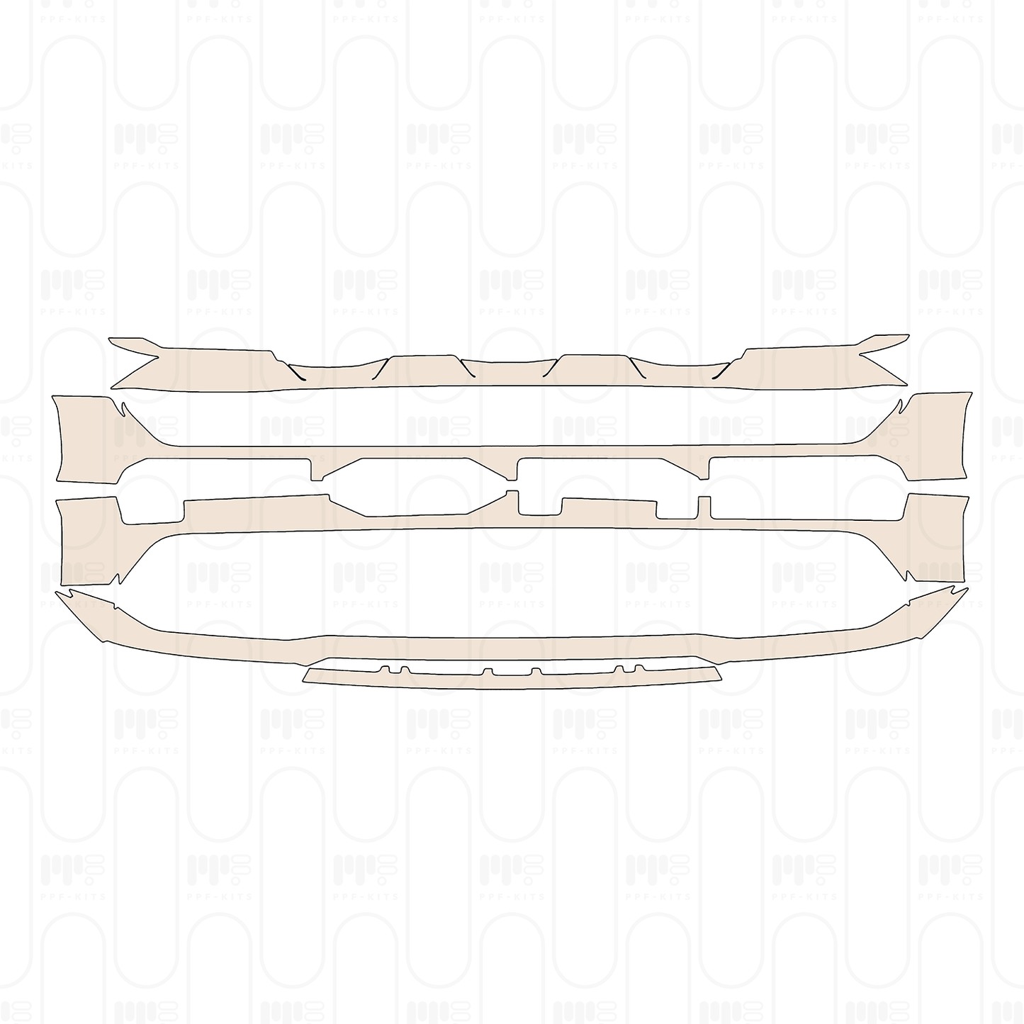 Pre-Cut PPF Ford F-150 Raptor R 2026