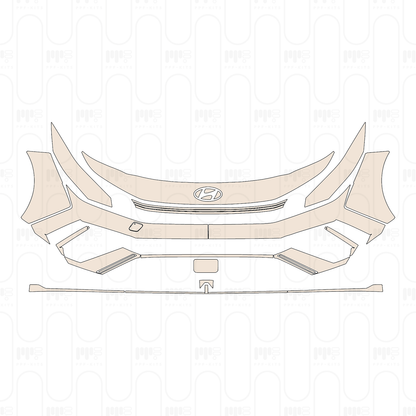 Pre-Cut PPF Hyundai Elantra N 2026