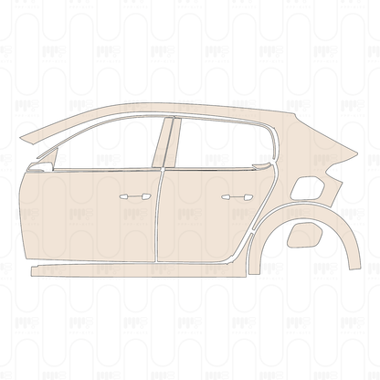Pre-Cut PPF Peugeot 208 (EU) GT 2026