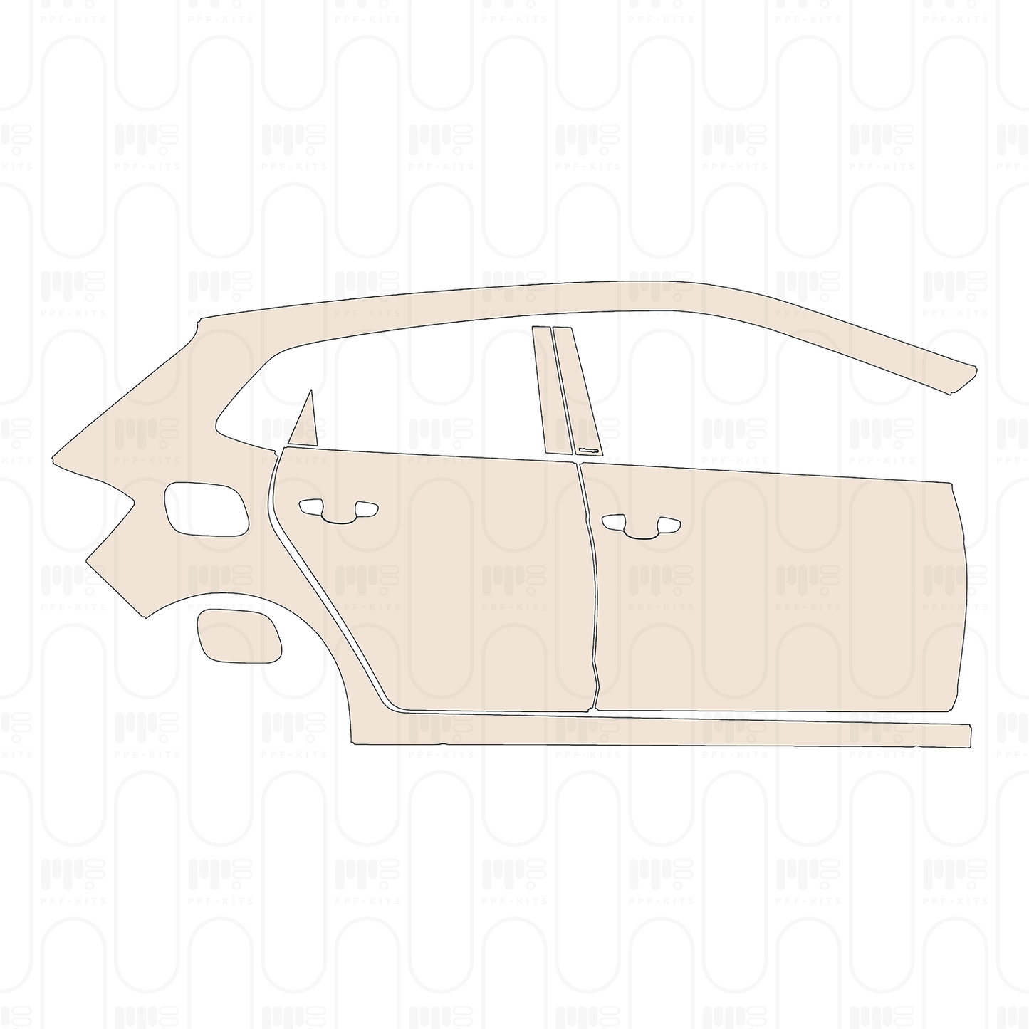 Pre-Cut PPF Volkswagen Polo Base 2026