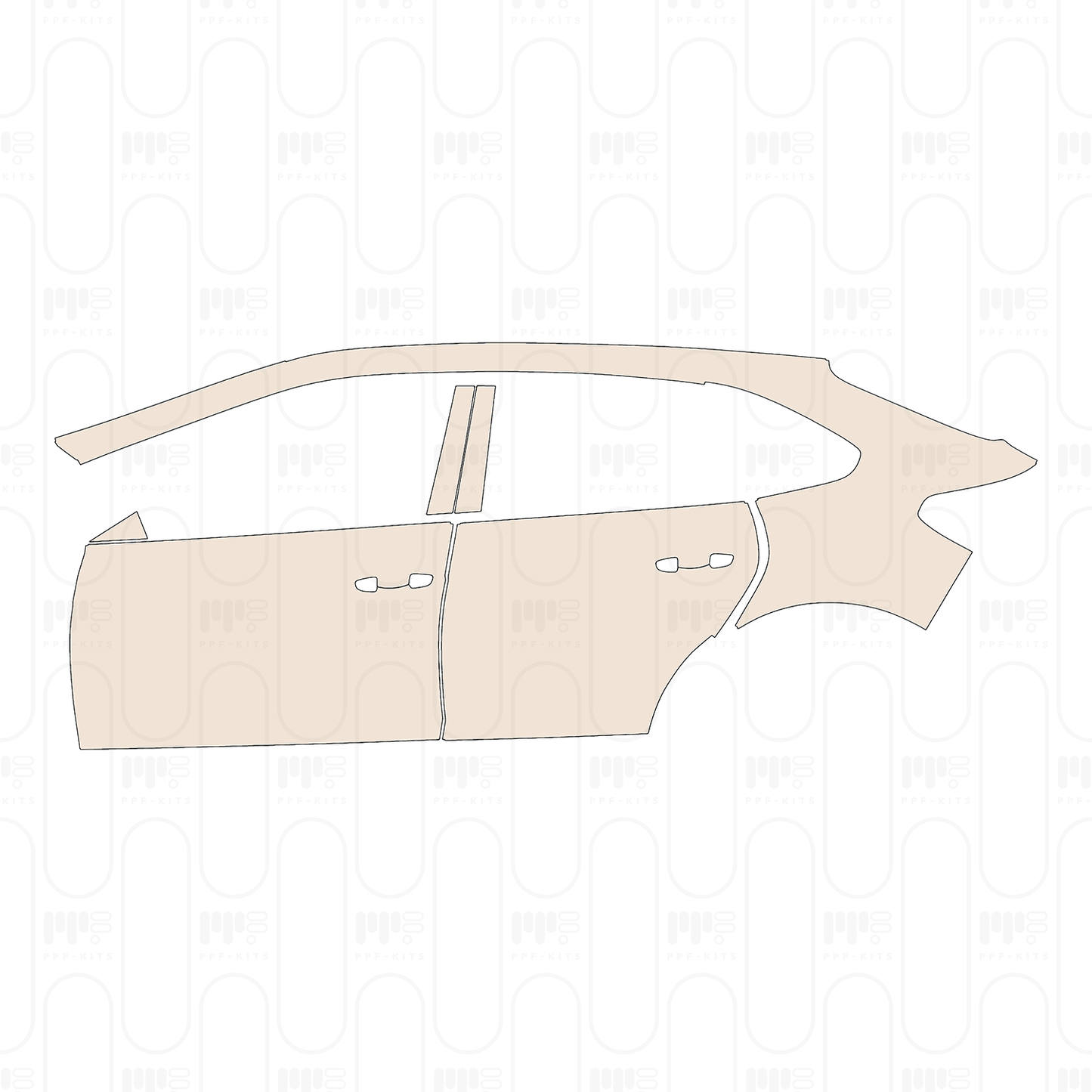Pre-Cut PPF Volkswagen Taigo (EU) Base 2026