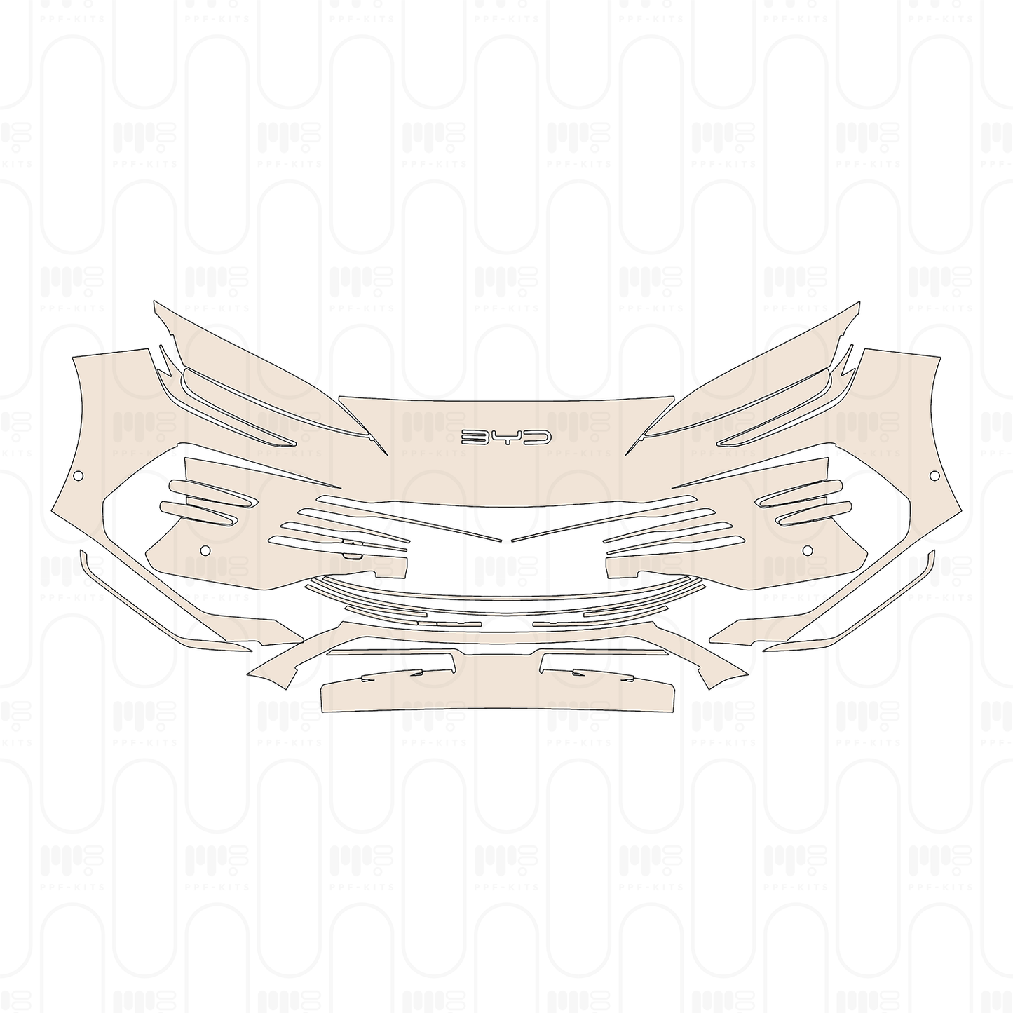 Pre-Cut PPF BYD SEAL U DM-i 2025