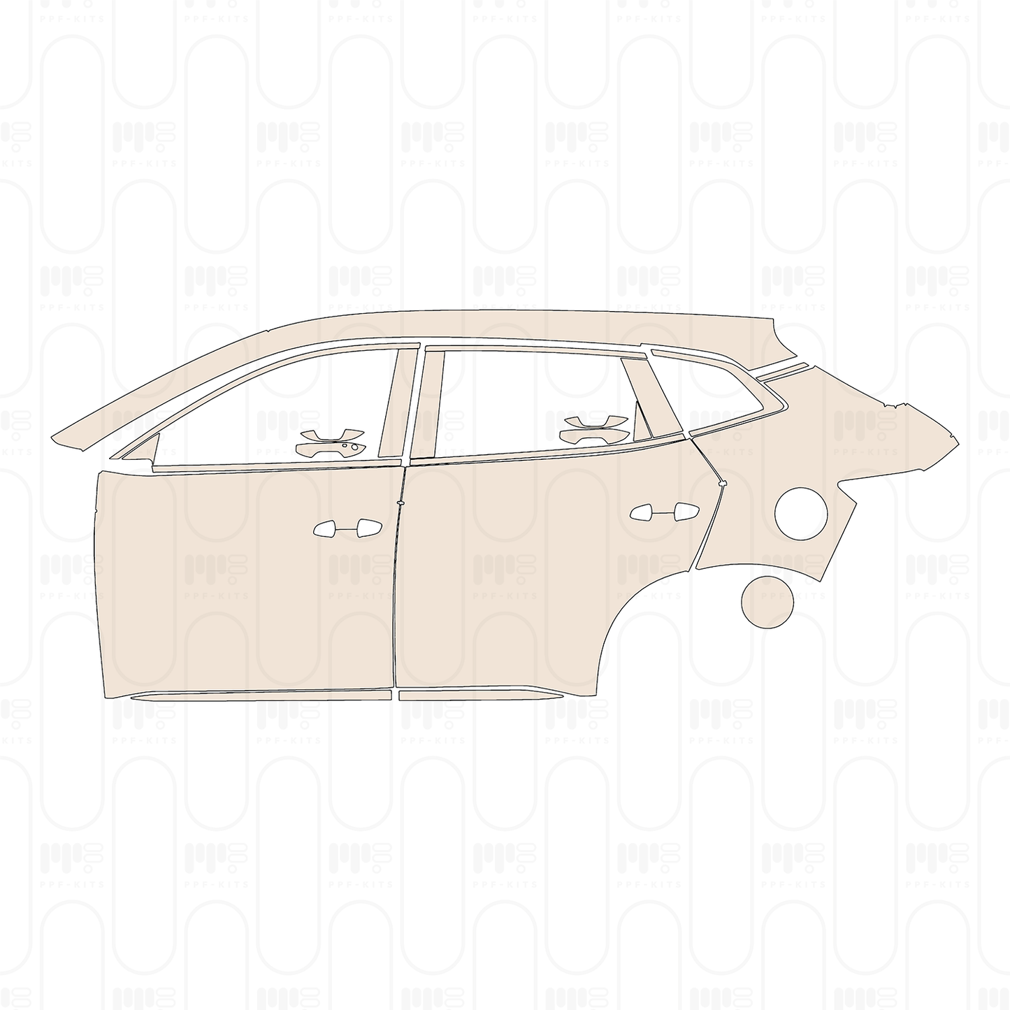 Pre-Cut PPF BYD SEAL U DM-i 2025