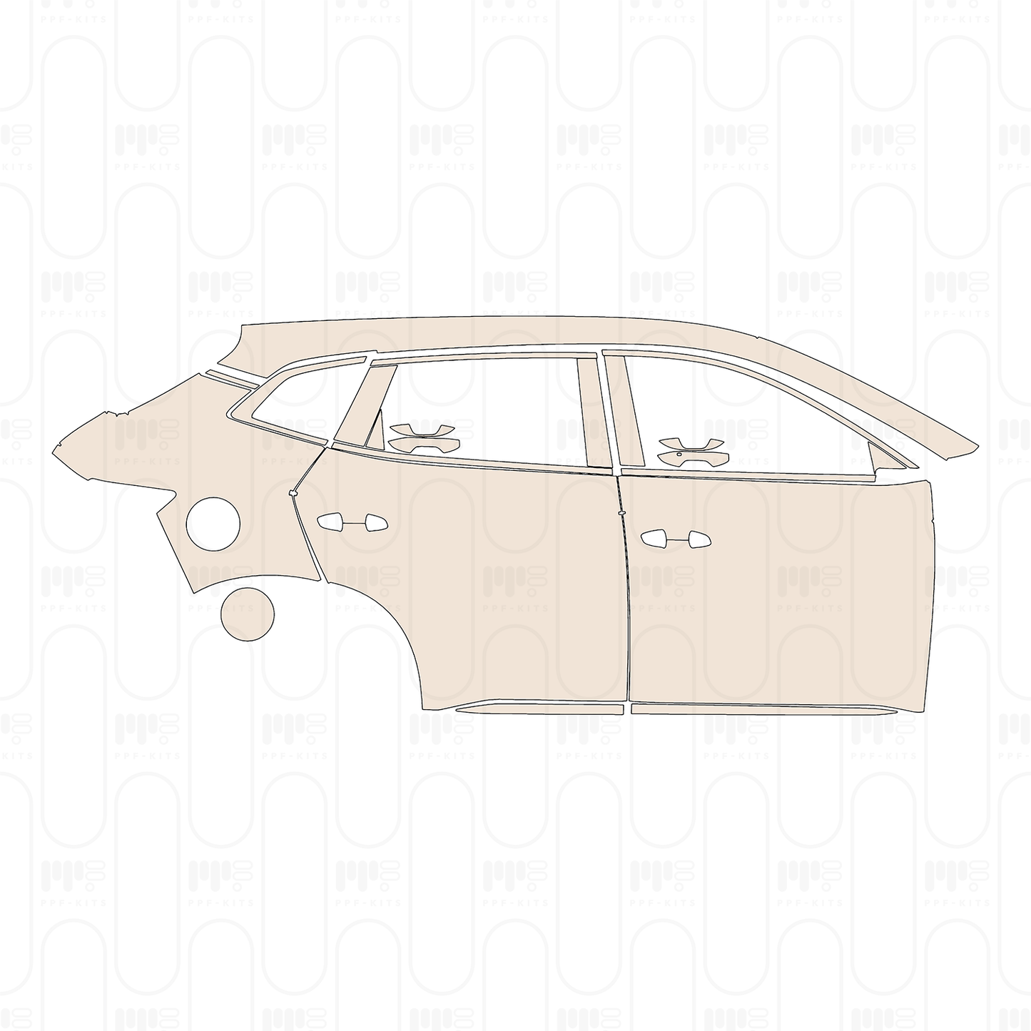 Pre-Cut PPF BYD SEAL U DM-i 2025