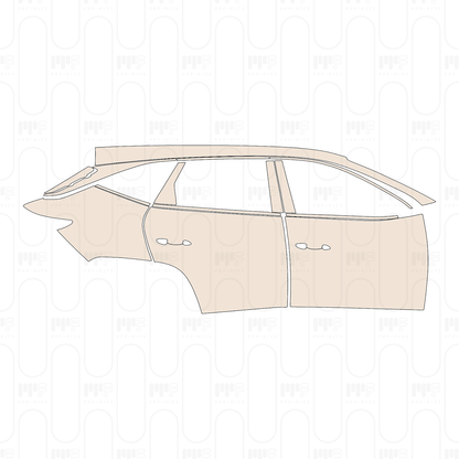 Pre-Cut PPF Hyundai Tucson (EU) Base 2025