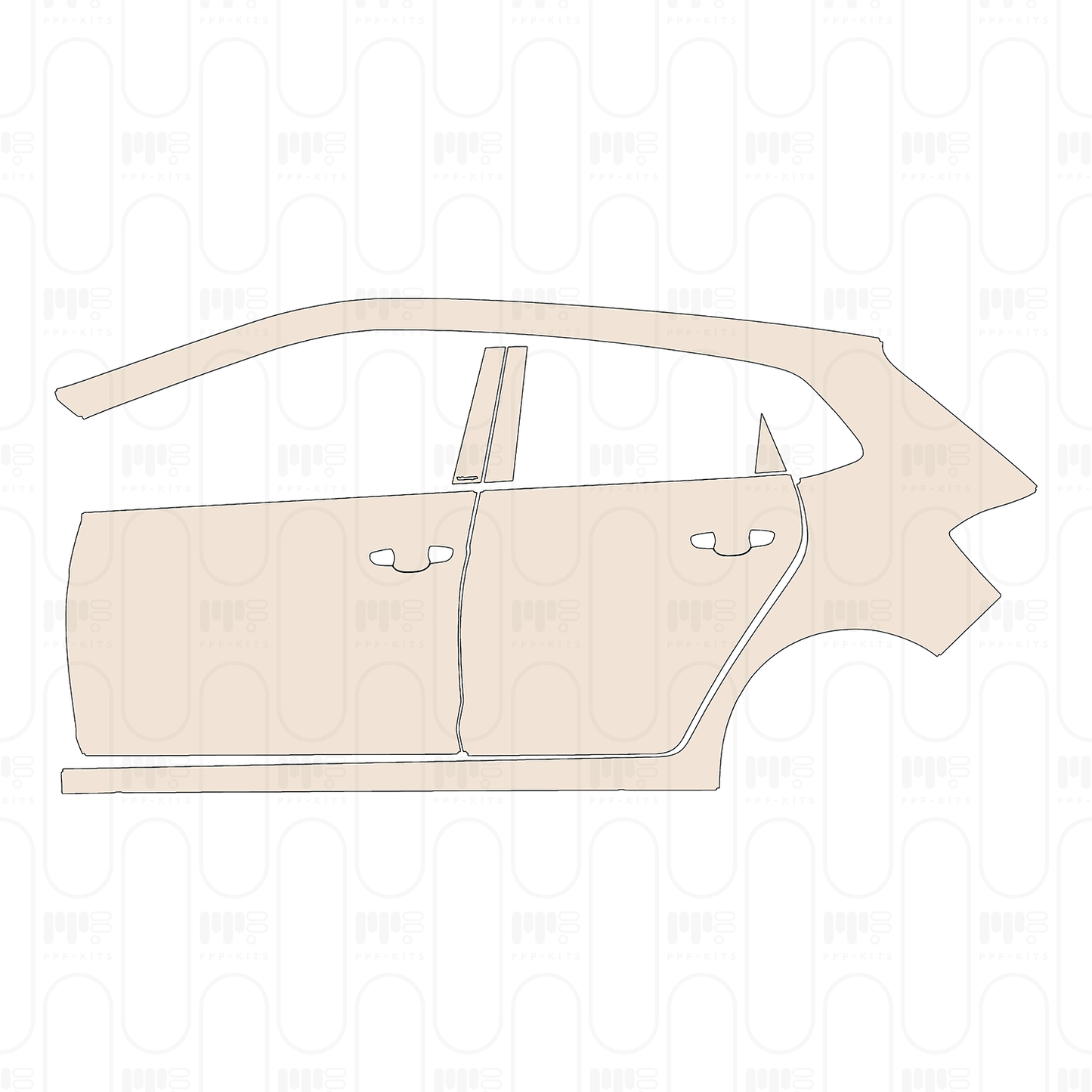 Pre-Cut PPF Volkswagen Polo Base 2025