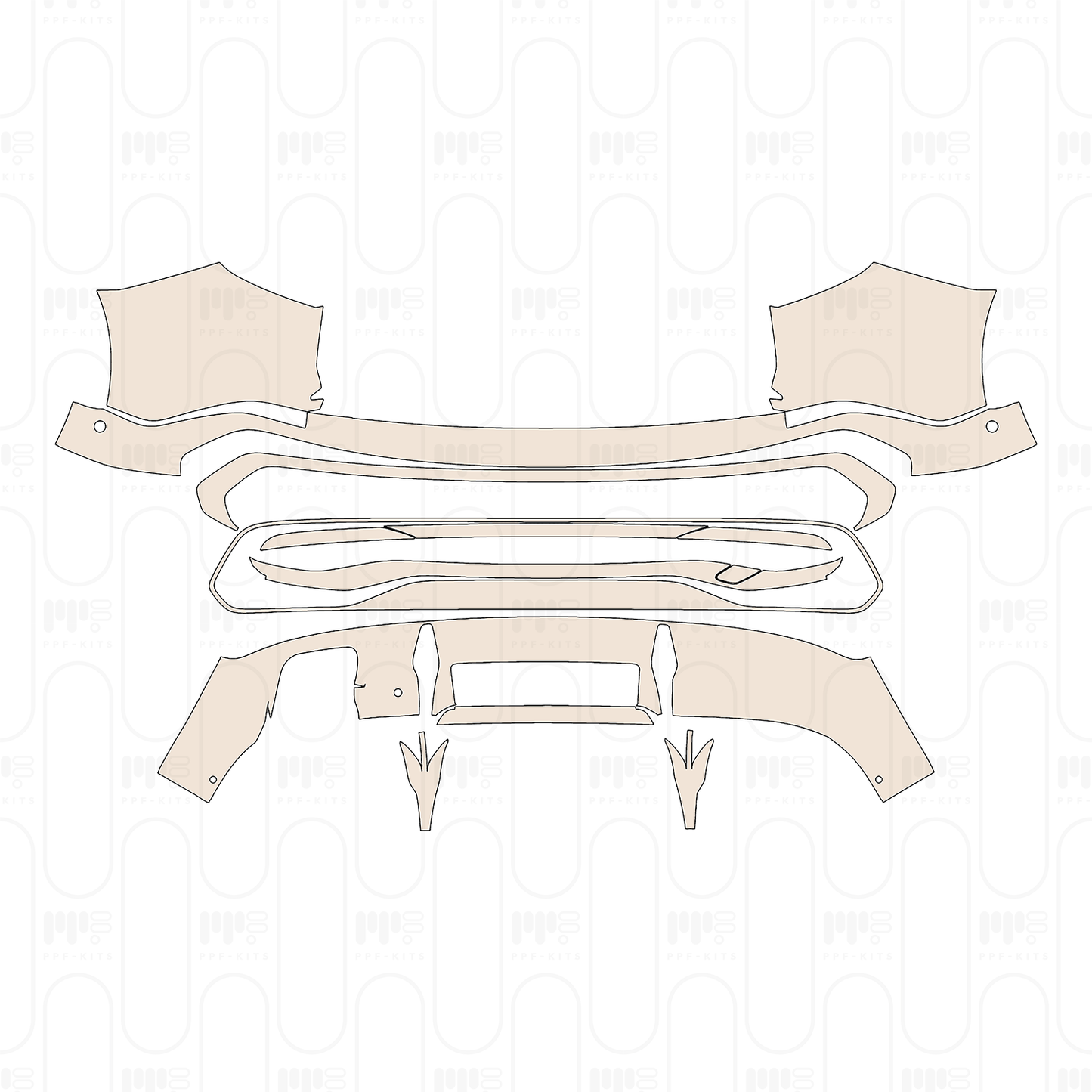 Pre-Cut PPF Audi Q5 Sportback SQ5 Sportback 2025