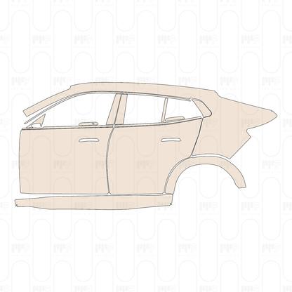 Pre-Cut PPF BMW X2 M35i 2025