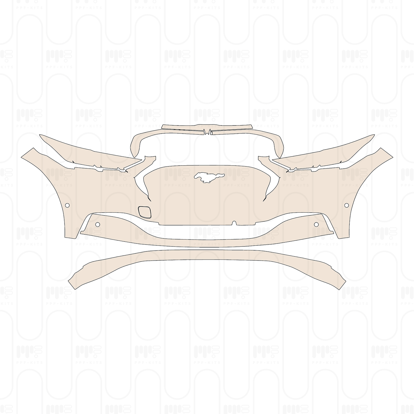 Pre-Cut PPF Ford Mach-E Luxury 2026