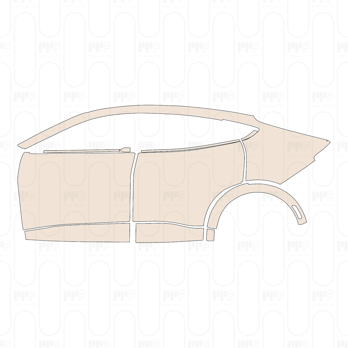Pre-Cut PPF Ford Mach-E Luxury 2026