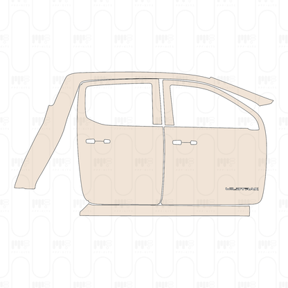 Pre-Cut PPF Ford Ranger (EU) Wildtrak 2026