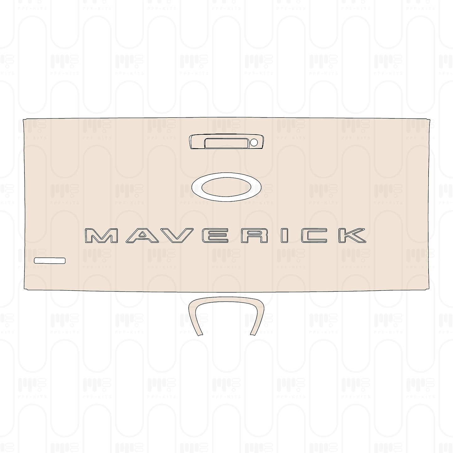 Pre-Cut PPF Ford Maverick XLT 2026