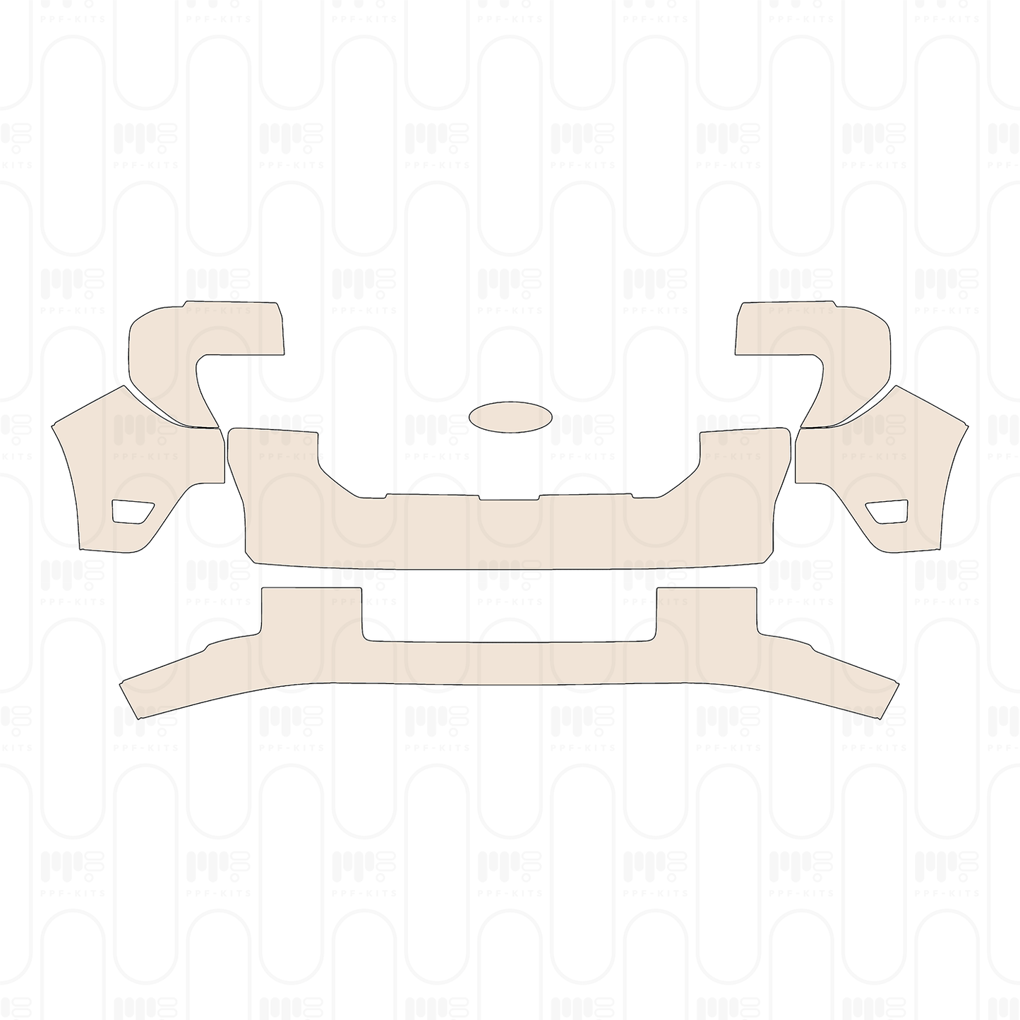 Pre-Cut PPF Ford Maverick Lobo 2025