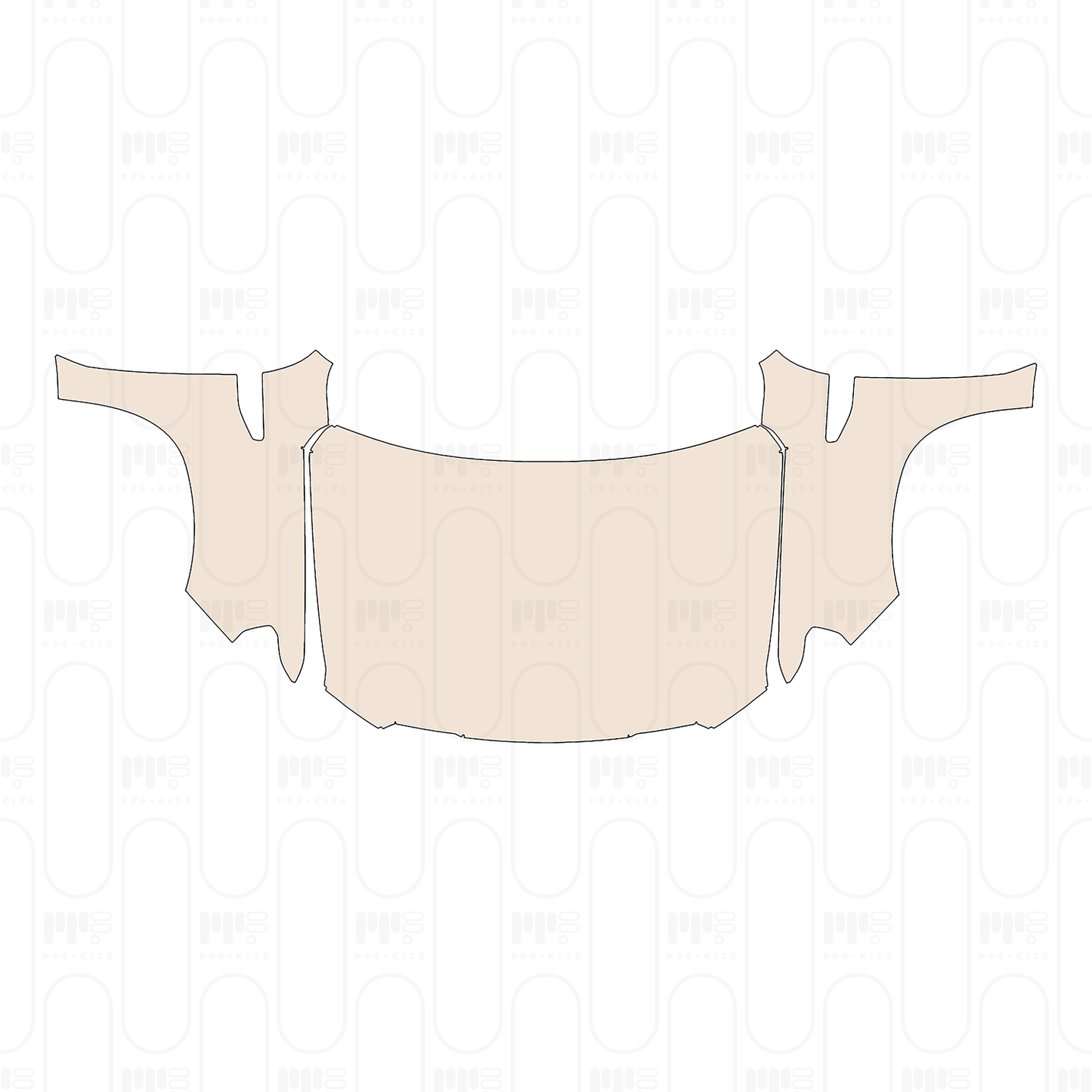 GMC Yukon AT4 2025 – Pellicola protettiva PPF pretagliata