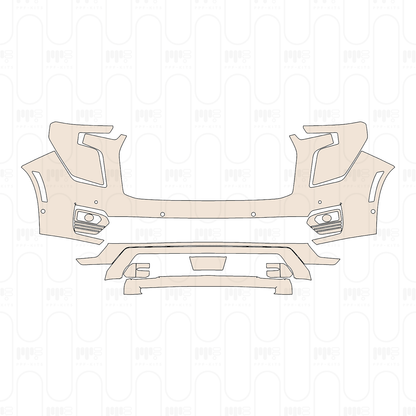 GMC Yukon Elevation 2025 – Pellicola protettiva PPF pretagliata