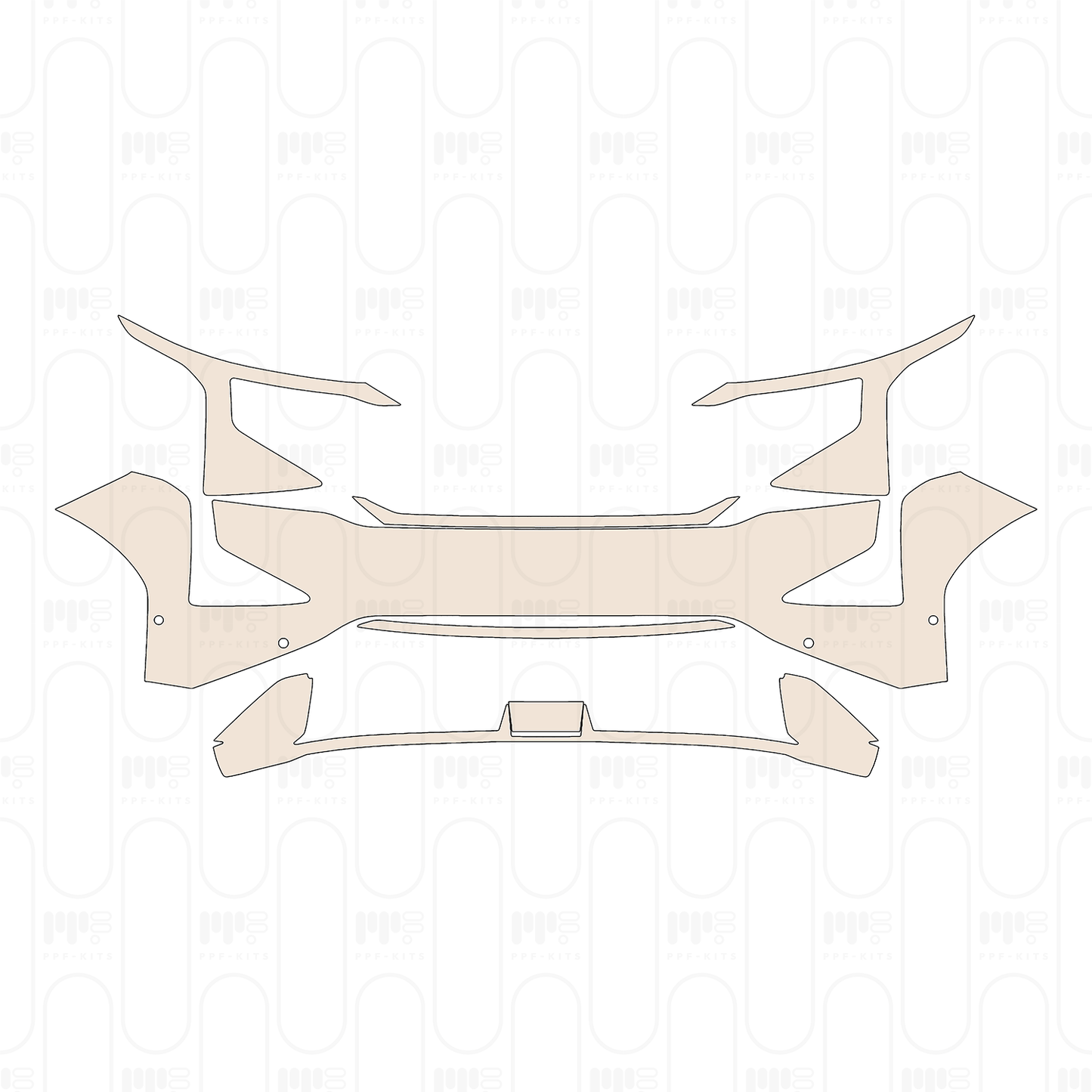 Pre-Cut PPF KIA EV5 (CN) Base 2025
