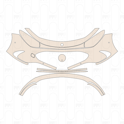 Pre-Cut PPF Mercedes-Benz CLA Shooting Brake Electric Base 2026
