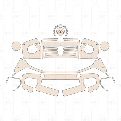 Pre-Cut PPF Mercedes-Benz G Class G450 (2027) Base 2026