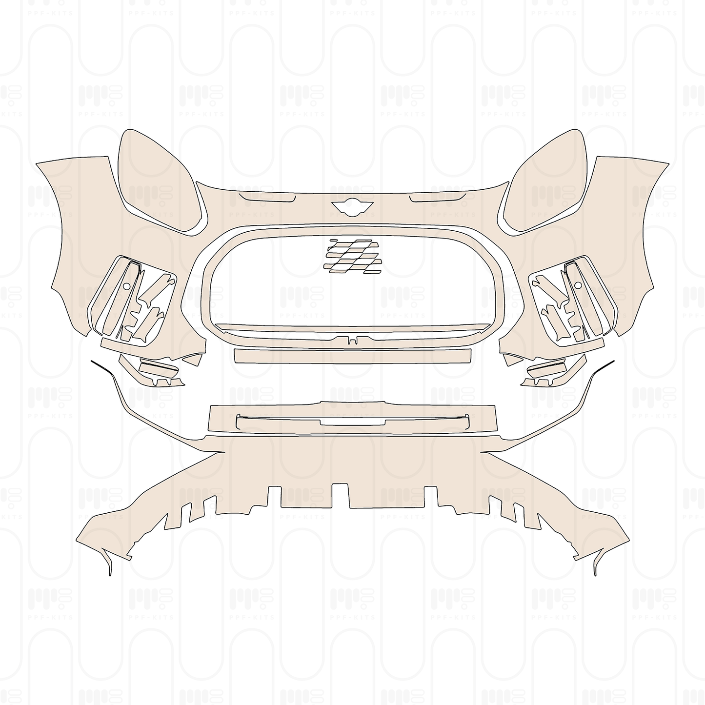 Pre-Cut PPF MINI Countryman E Sport 2025