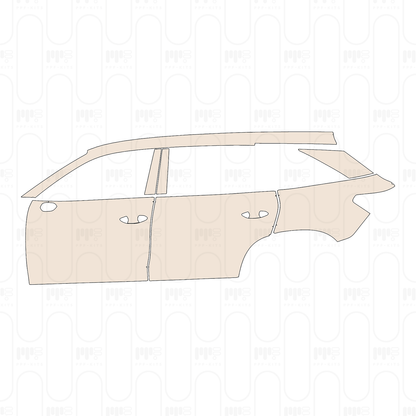 Peugeot 308 (EU) GT 2025 – Pellicola protettiva PPF pretagliata