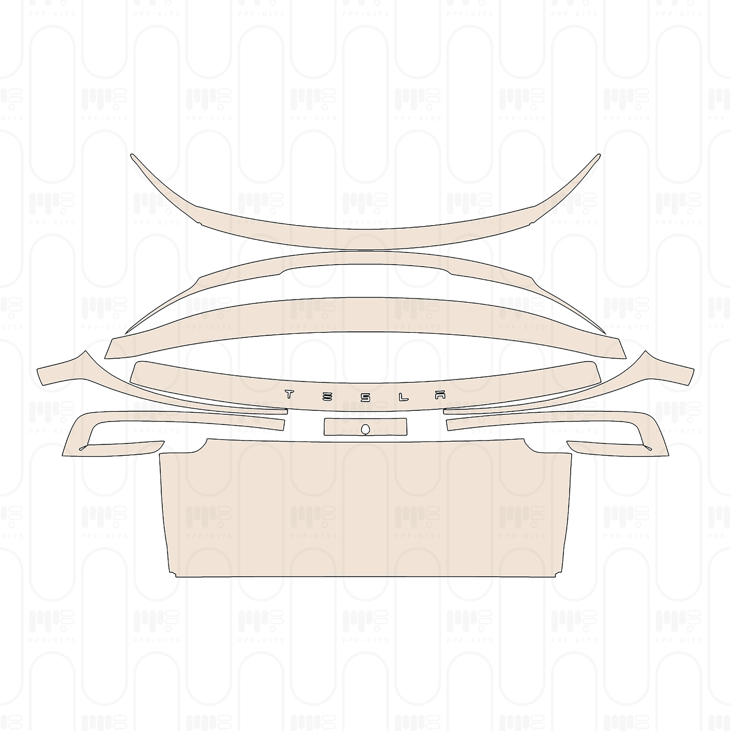 Pre-Cut PPF Tesla Model Y (Juniper) L 2025