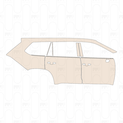 Pre-Cut PPF Toyota Grand Highlander (US) Limited 2025