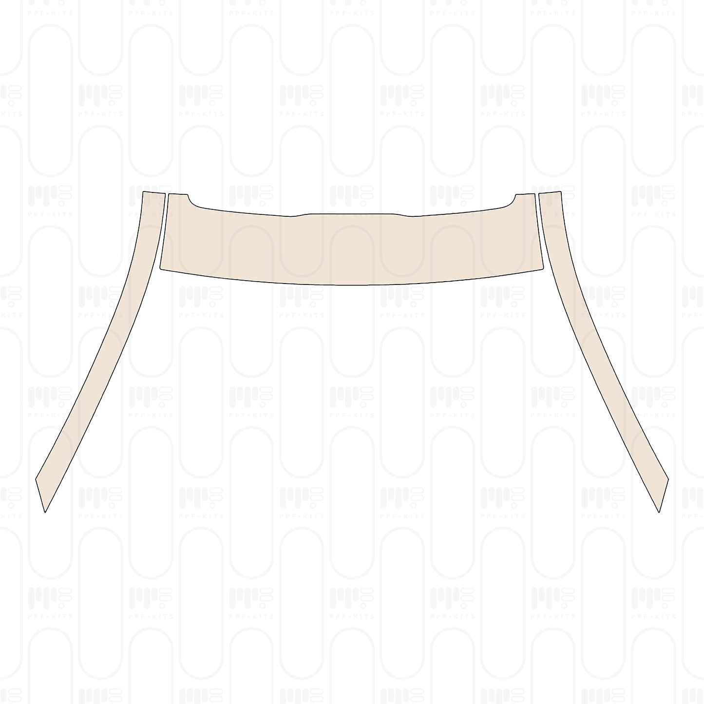 Xpeng G9 2025 – Pellicola protettiva PPF pretagliata