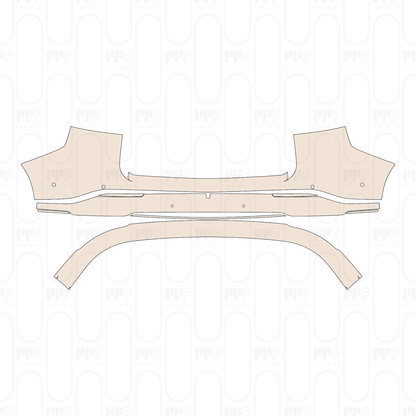 Xpeng G9 2025 – Pellicola protettiva PPF pretagliata