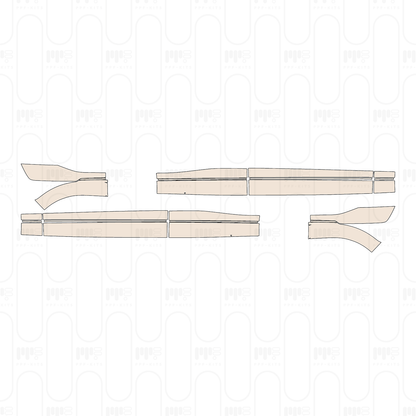 Xpeng G9 2025 – Pellicola protettiva PPF pretagliata