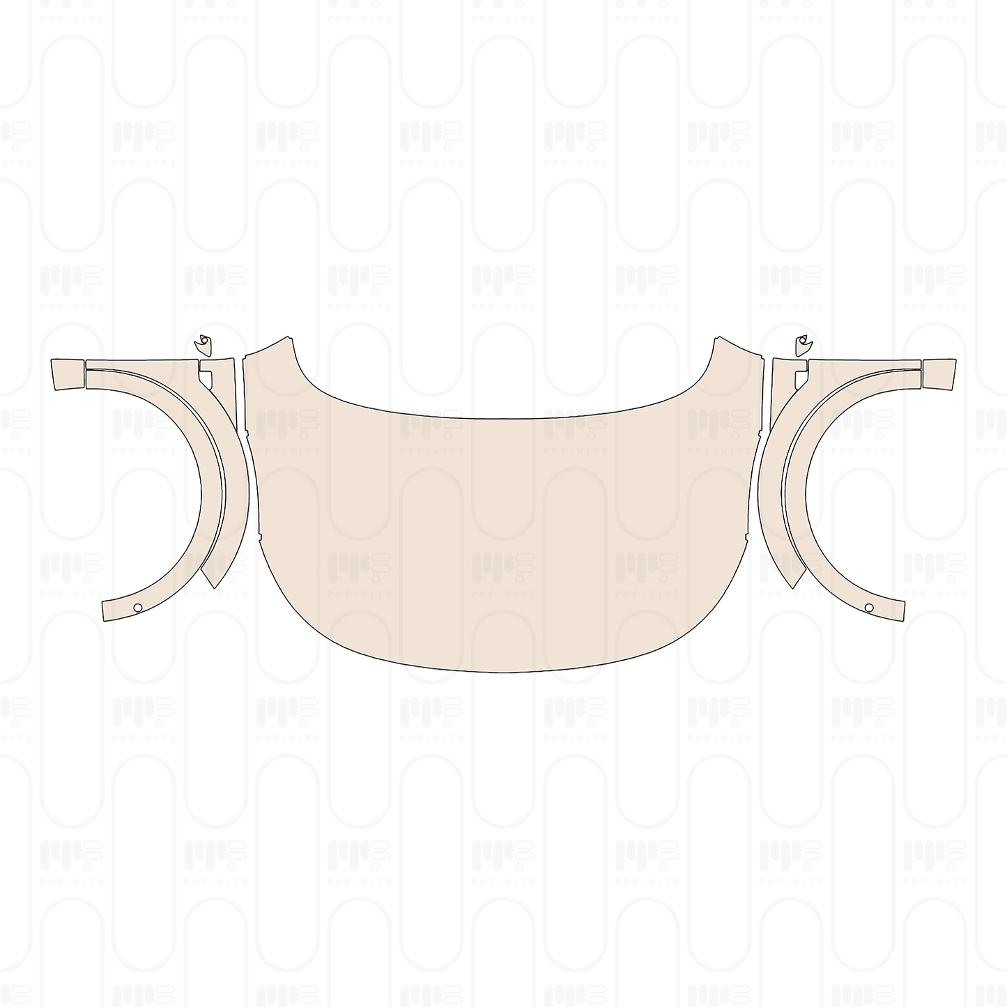 Pre-Cut PPF Zeekr 7X (CN) 2025