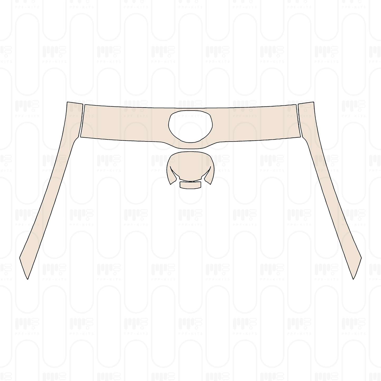 Pre-Cut PPF Zeekr 7X (CN) 2025