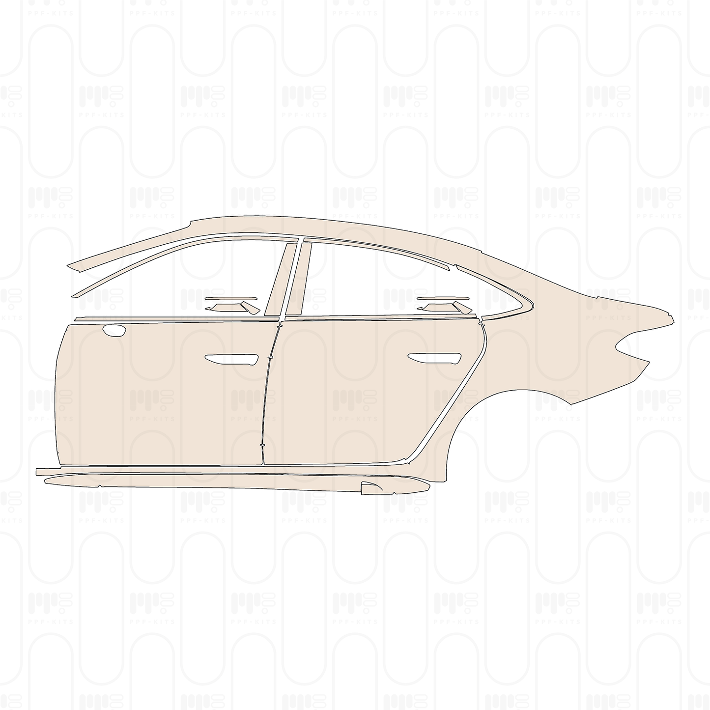 Pre-Cut PPF Audi A5 A5L Saloon HUAWEI ADS 2026