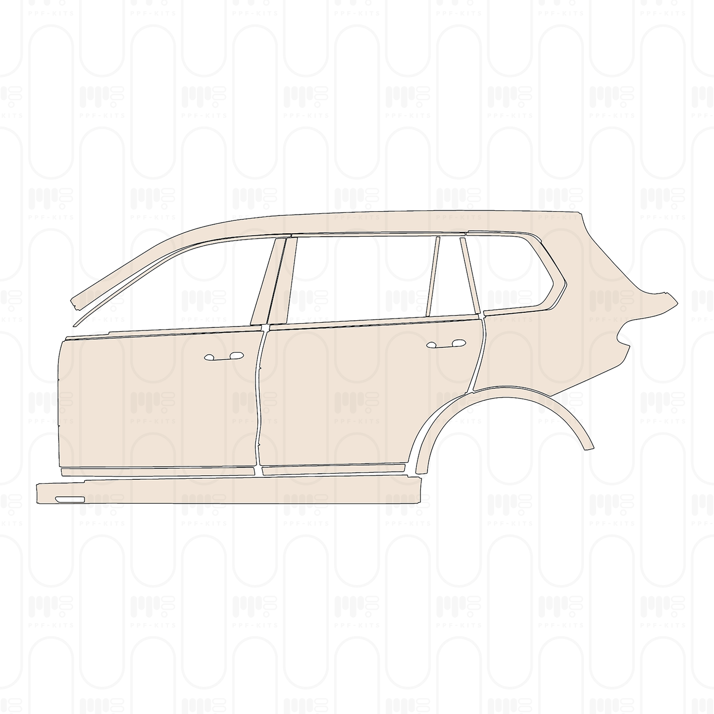 Pre-Cut PPF BMW X7 Luxury 2026