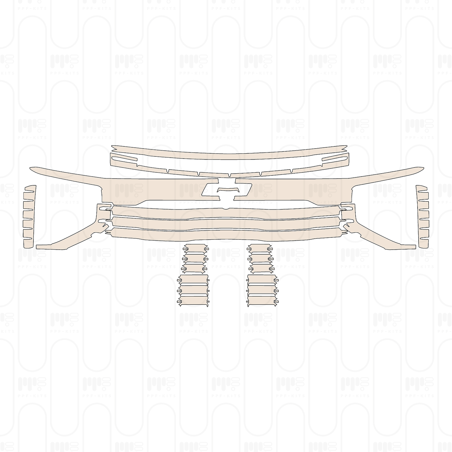 Pre-Cut PPF Chevrolet Tahoe LT 2026