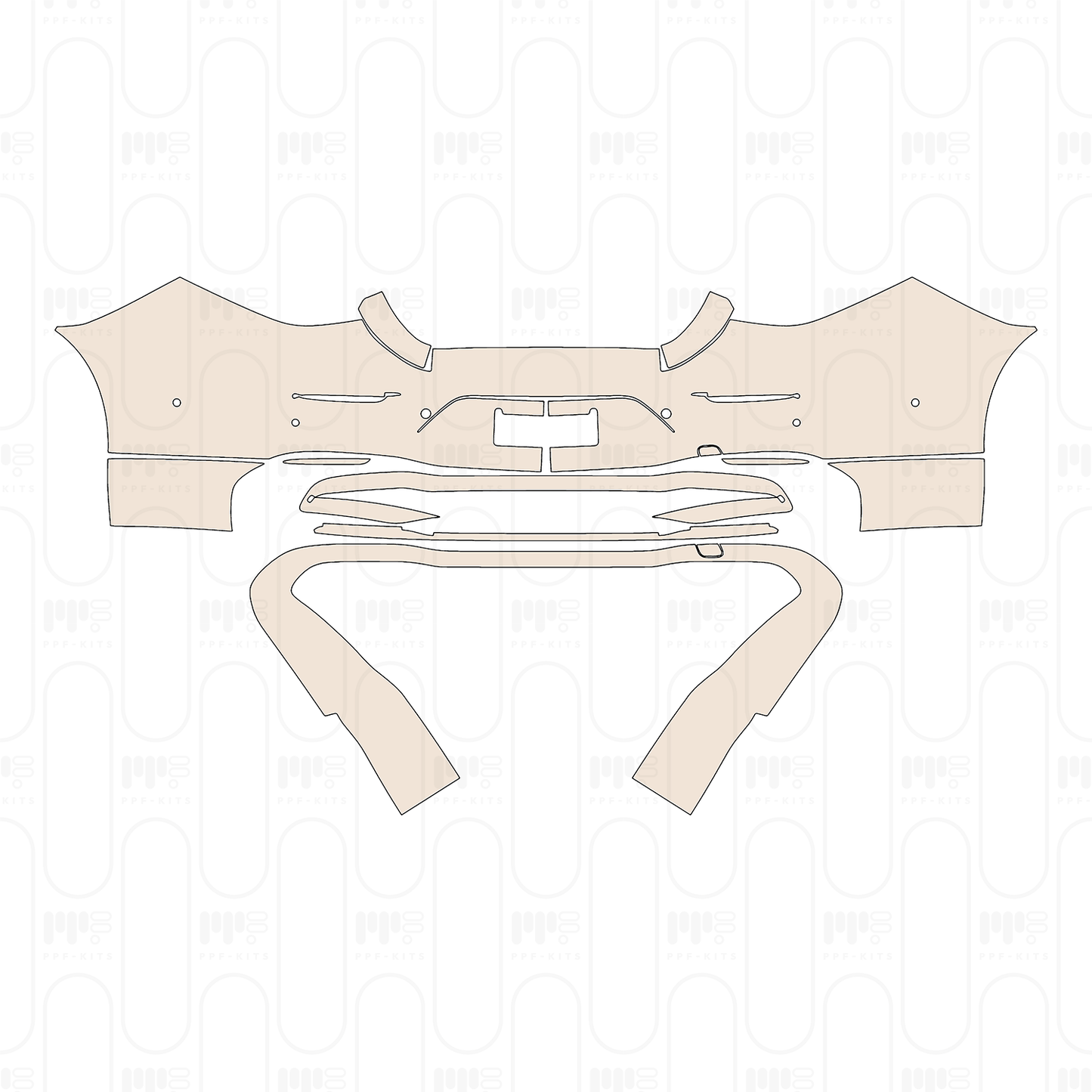Pre-Cut PPF Mercedes-Benz CLA Shooting Brake Electric Base 2026