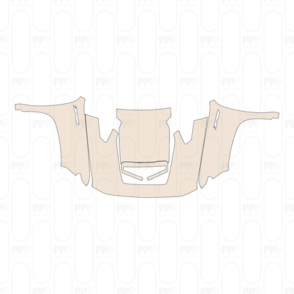Hood+Fender One-piece design