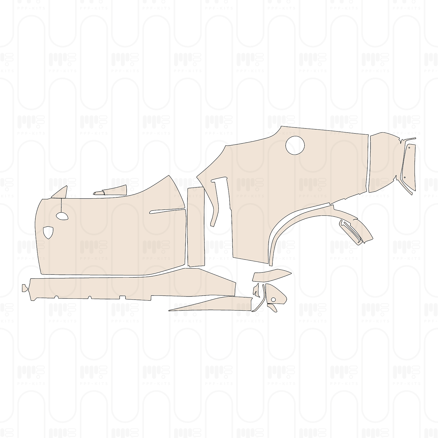 (left) Door+Side Skirt