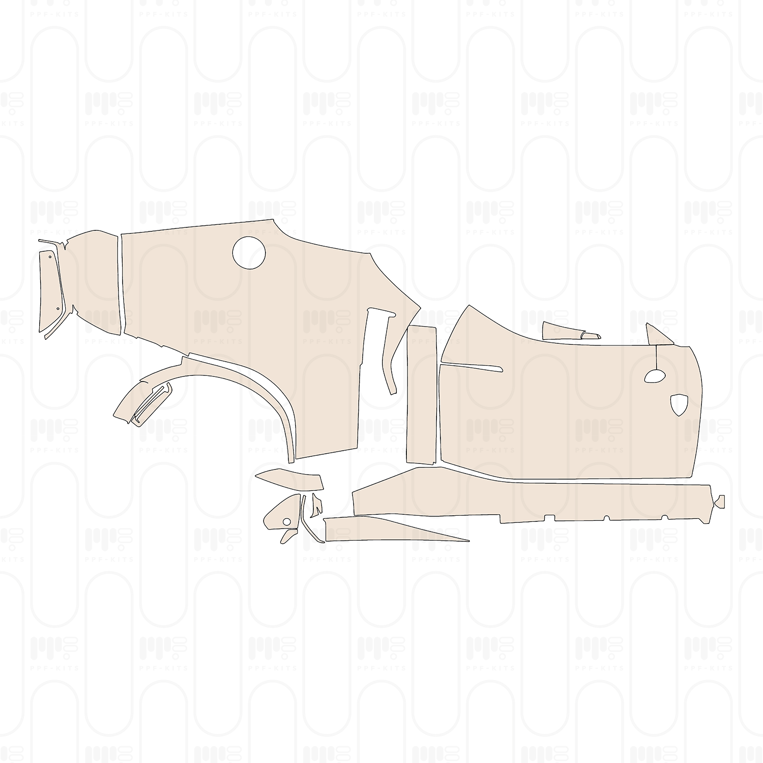 (right) Door+Side Skirt